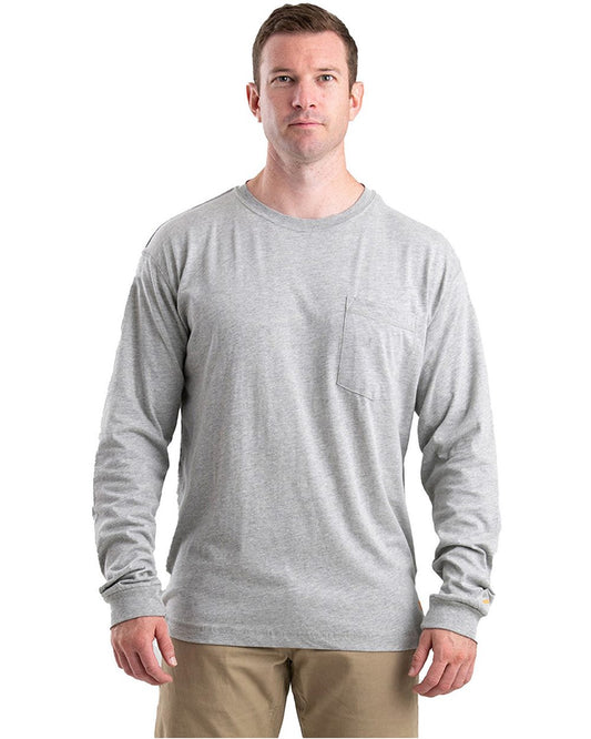 Berne Apparel Tall Performance Long Sleeve Pocket T-Shirt - BSM40T