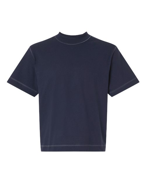 Unisex Heavyweight Cotton Mid-Length Tee