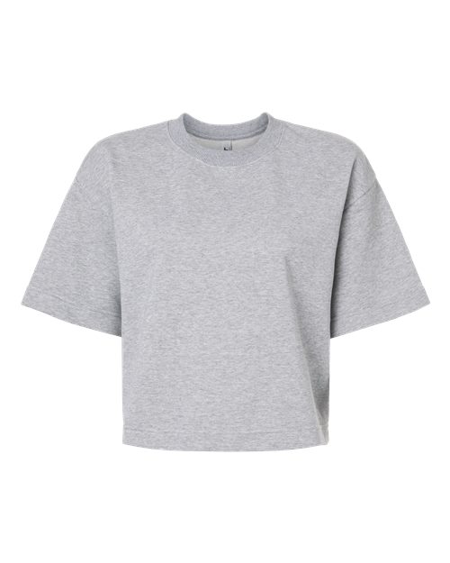 Women's French Terry Mid-Length Boxy Top