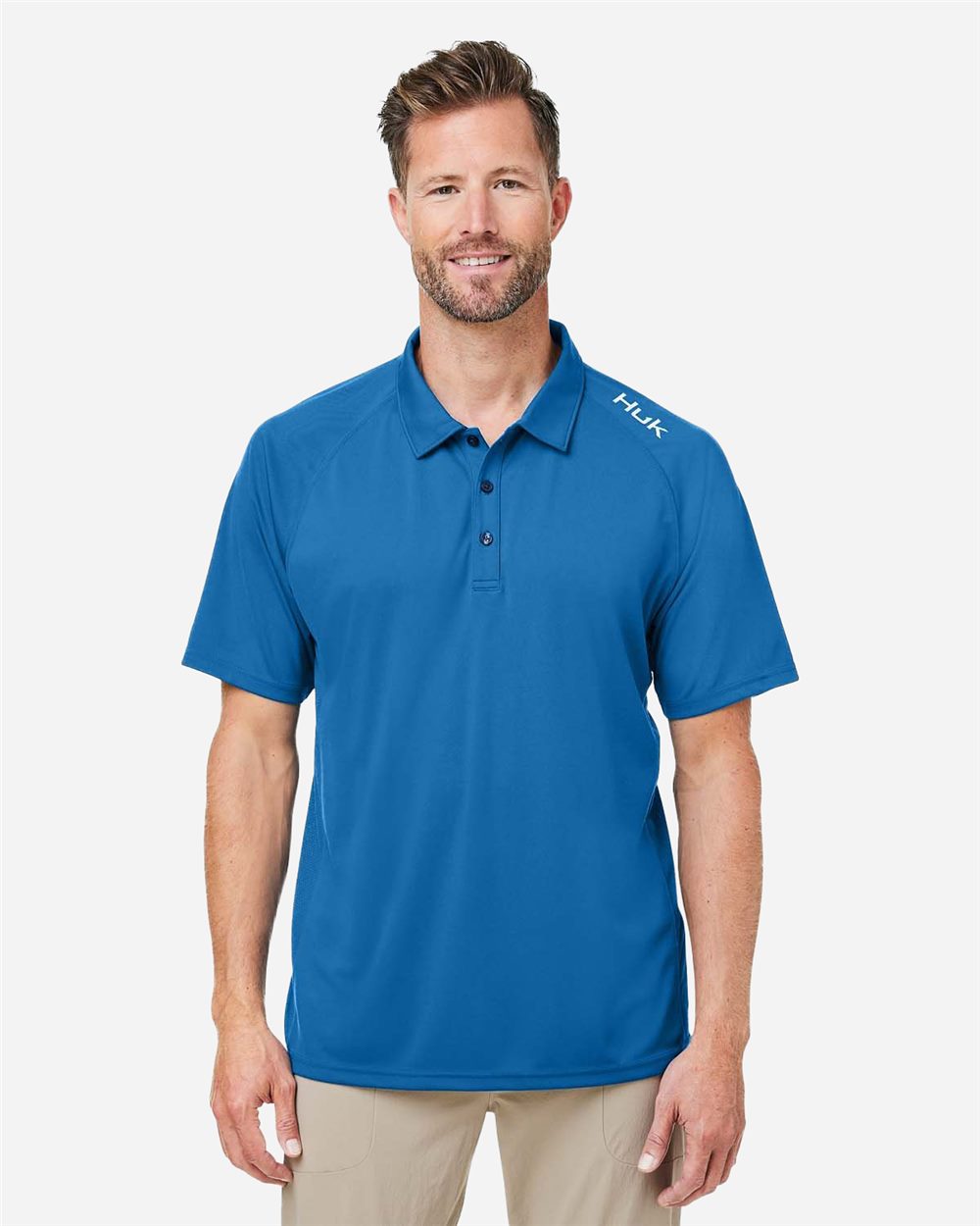 HUK LoPro Solid Performance Polo - H12L005