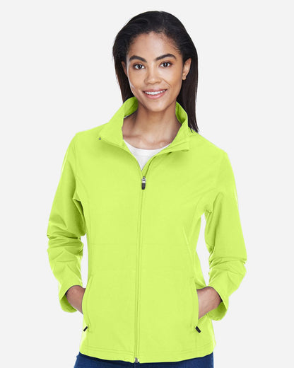 Team 365 Women's Leader Soft Shell Jacket - TT80W