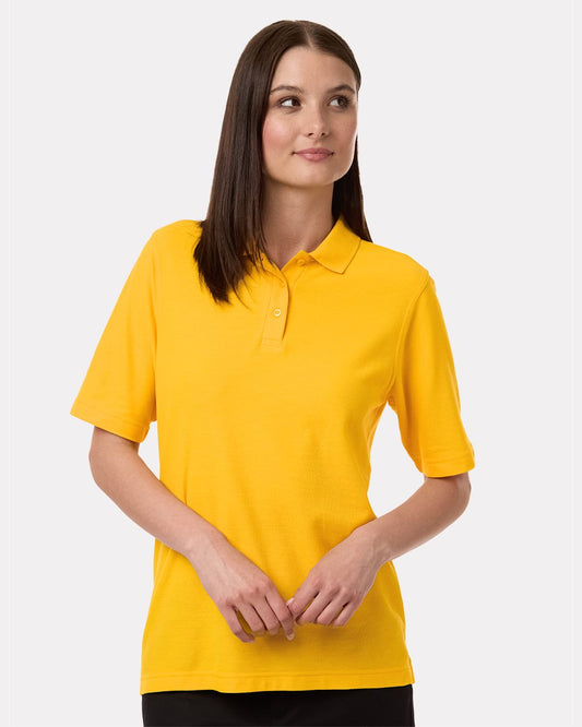 Harriton Women's Maverick CVC Pique Polo - M105W