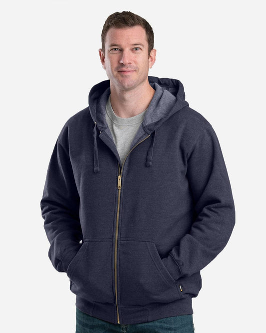 Berne Apparel Heritage Full-Zip Hooded Sweatshirt - SZ413
