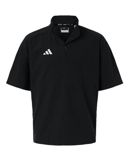 Men's Short Sleeve Quarter-Zip Pullover