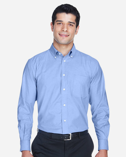 Harriton Men's Long Sleeve Oxford Shirt - M600