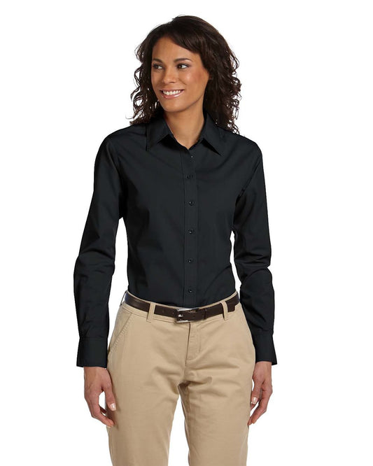 Harriton Women's Essential Poplin - M510W