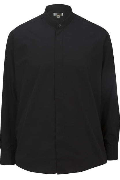 Banded Collar Mens Shirt