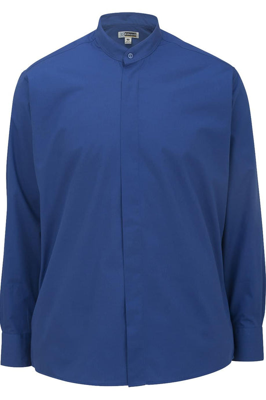 Banded Collar Mens Shirt - 1396