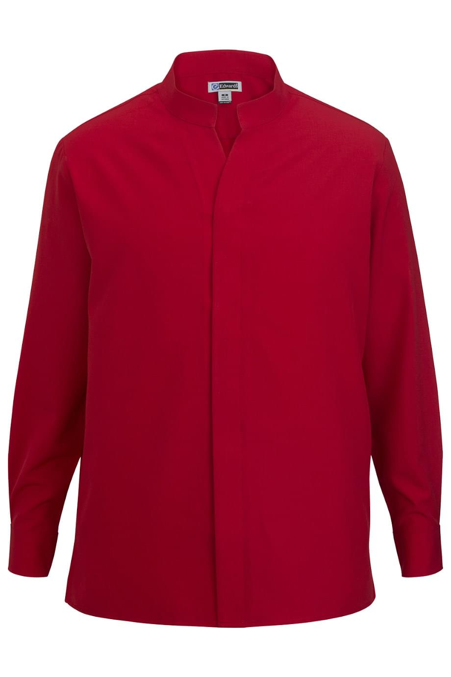 Mens Stand-Up Collar Shirt