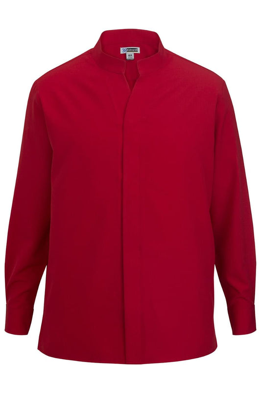 Mens Stand-Up Collar Shirt
