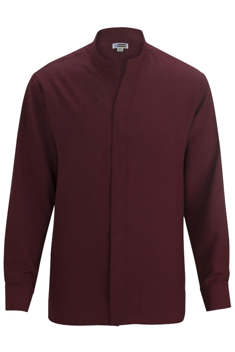 Mens Stand-Up Collar Shirt