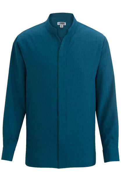 Mens Stand-Up Collar Shirt