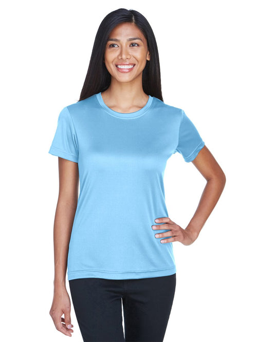UltraClub Women's Cool & Dry Sport Performance Interlock T-shirt - 8420L