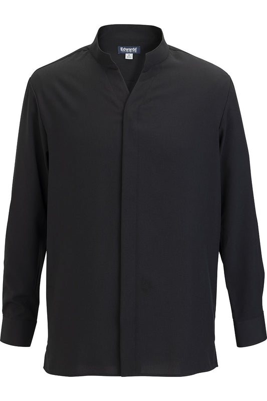 Flexbatiste Stand Up Collar Long Sleeve Mens Shirt - 1399