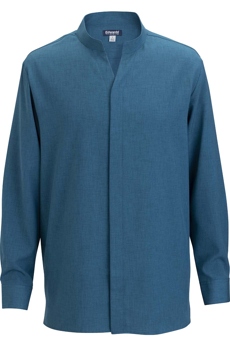 Flexbatiste Stand Up Collar Long Sleeve Mens Shirt - 1399