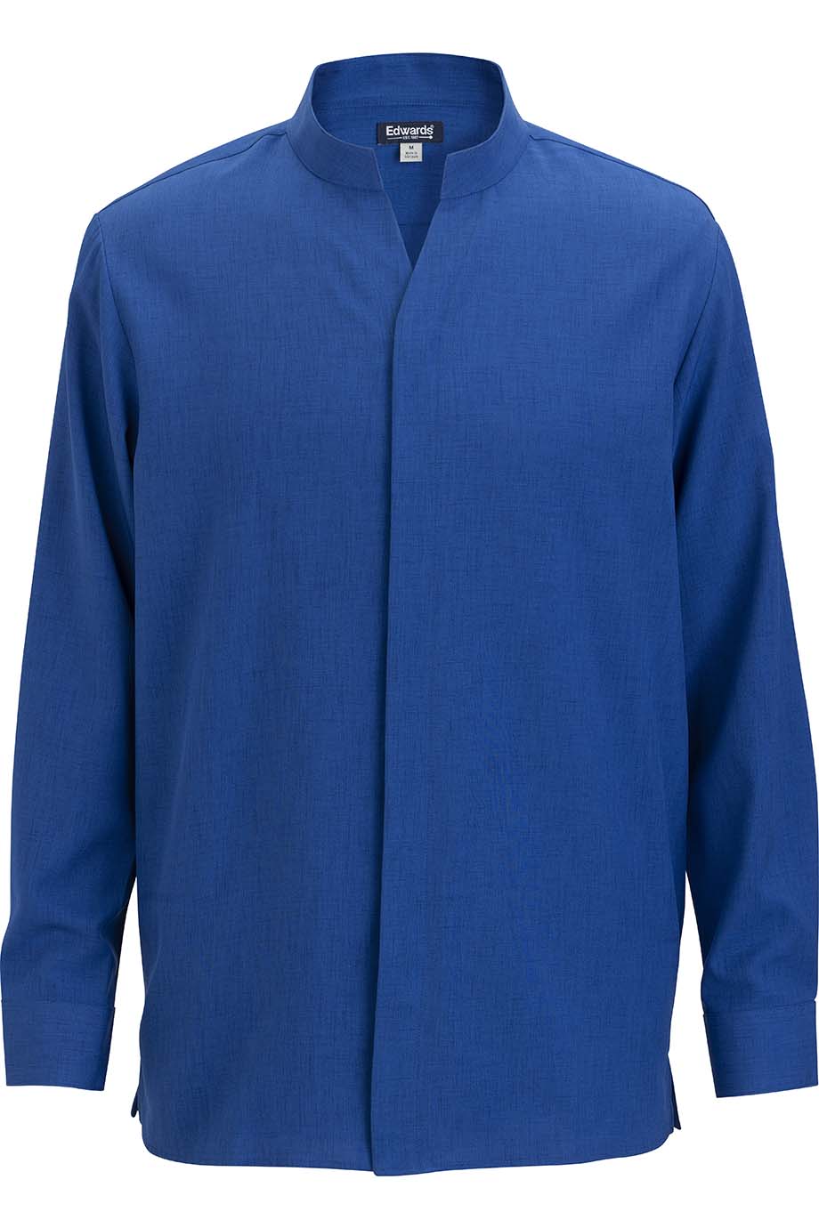 Flexbatiste Stand Up Collar Long Sleeve Mens Shirt - 1399