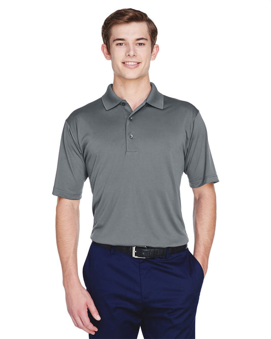 UltraClub Men's Cool & Dry 8-Star Elite Performance Interlock Polo - 8610