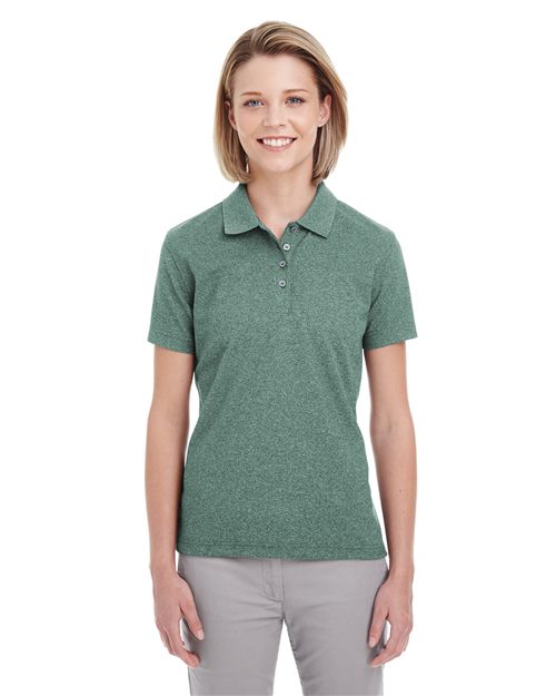 Women's Heathered Pique Polo