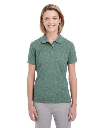 Women's Heathered Pique Polo