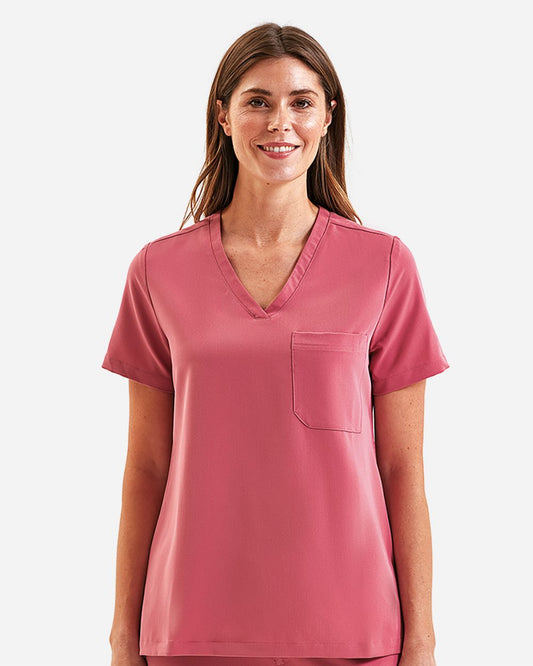 Onna Women's Limitless V-Neck Stretch Scrub Top - NN300