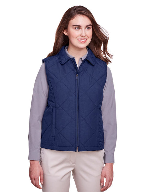 UltraClub Women's Dawson Quilted Hacking Vest - UC709W