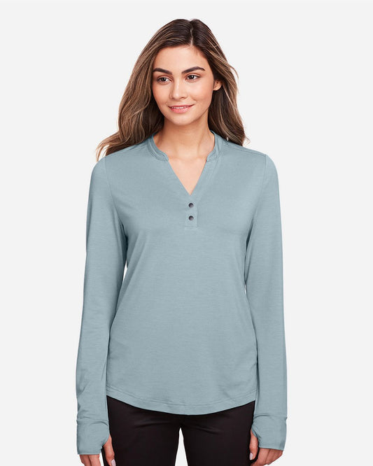 North End Women's JAQ Snap-Up Stretch Performance Pullover - NE400W