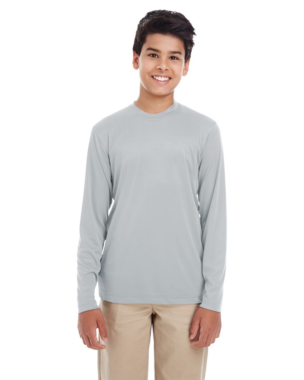 UltraClub Youth Cool & Dry Performance Long Sleeve Top - 8622Y