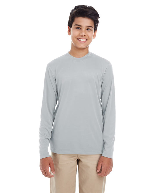 UltraClub Youth Cool & Dry Performance Long Sleeve Top - 8622Y
