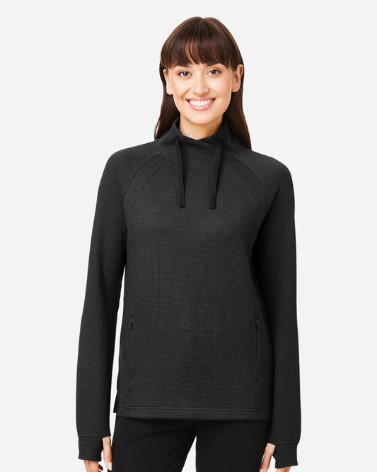 North End Women's Rhythm Waffle Pullover - NE200W