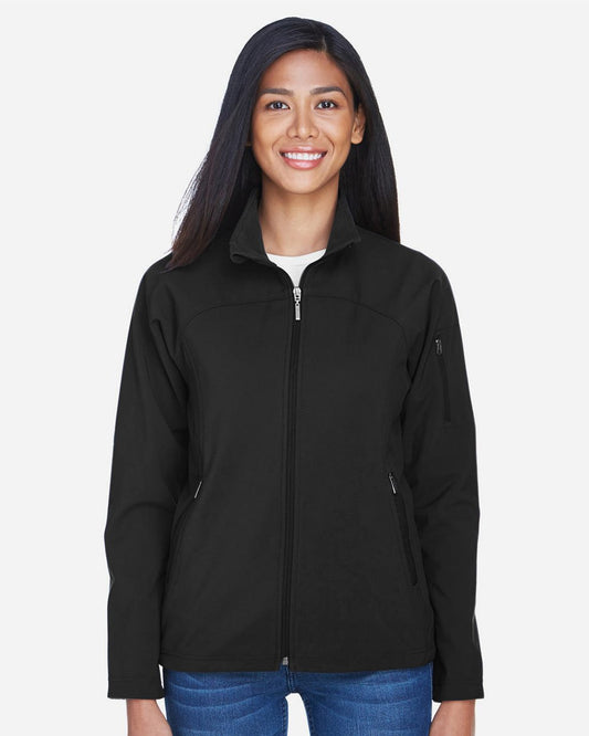 North End Women's 3-layer Fleece Performance Soft Shell Jacket - 78034