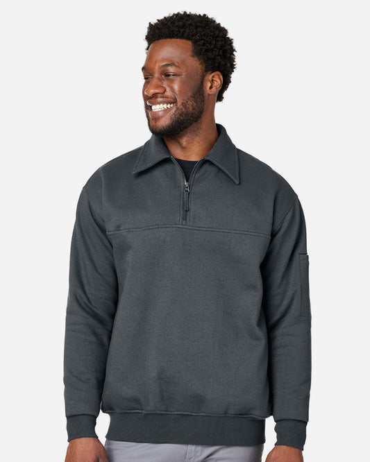 Harriton Unisex ClimaBloc™ Heavyweight Tactical Quarter-Zip Pullover - M712