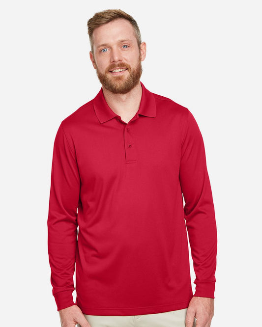 Harriton Men's Tall Advantage Long Sleeve Snag Protection Plus IL Polo - M348LT