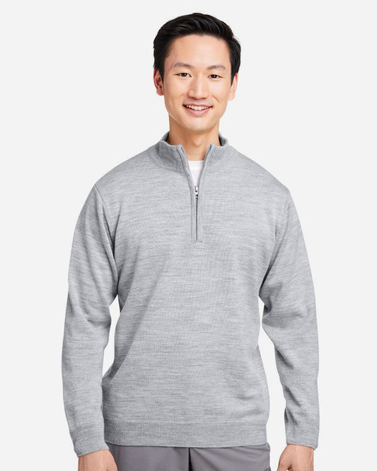 Harriton Unisex Pilbloc™ Quarter-Zip Pullover Sweater - M421