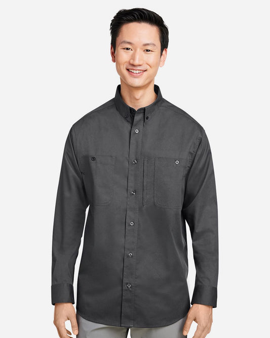 Harriton Men's Advantage IL Long Sleeve Workshirt - M585L