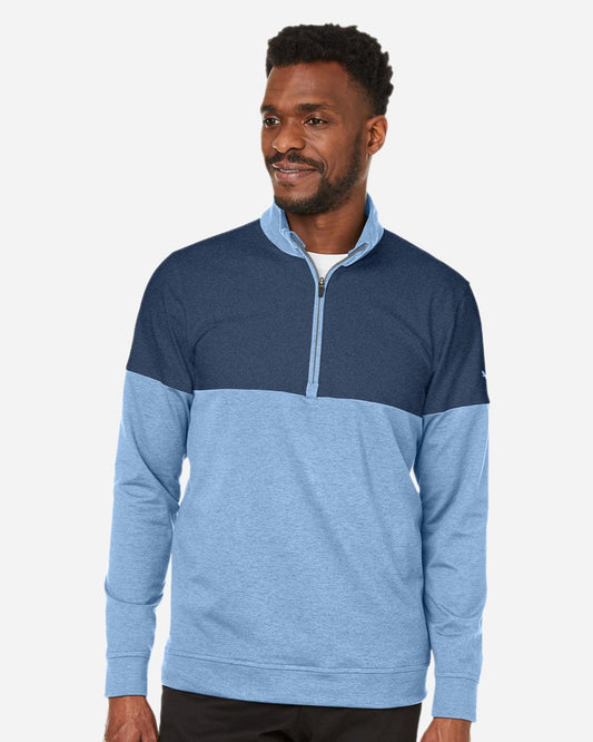 Puma Golf Cloudspun Warm Up Quarter-Zip Pullover - 595803
