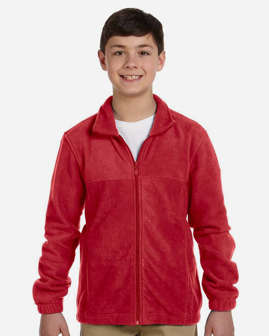 Harriton Youth Full-Zip Fleece - M990Y
