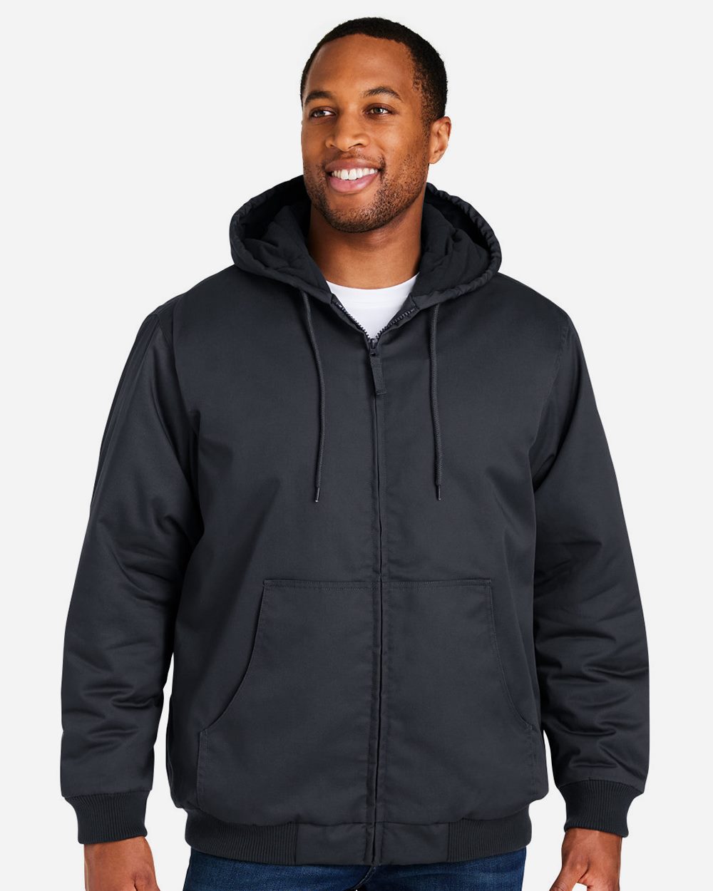 Harriton Unisex ClimaBloc® Tall Heavyweight Hooded Full-Zip Jacket - M722T