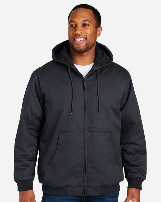 Harriton Unisex ClimaBloc® Tall Heavyweight Hooded Full-Zip Jacket - M722T