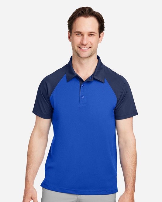 Team 365 Men's Command Snag-Protection Colorblock Polo - TT21C