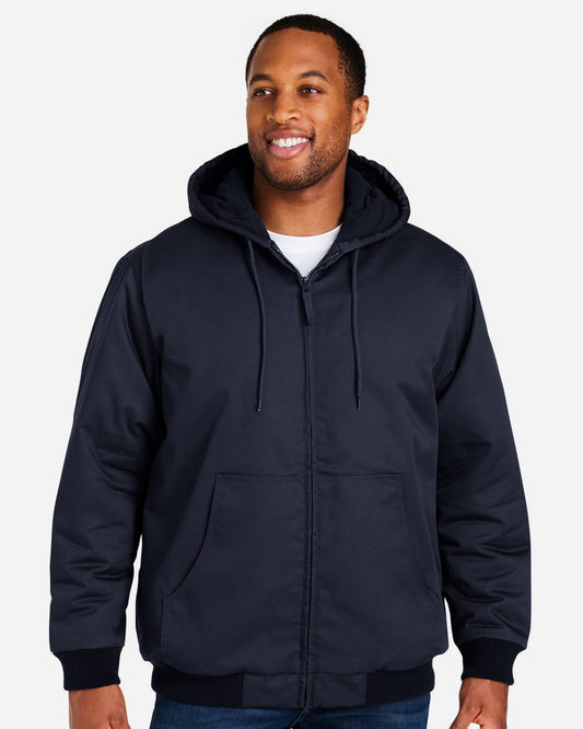 Harriton Unisex ClimaBloc® Heavyweight Hooded Full-Zip Jacket - M722