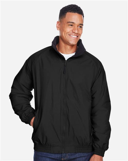 Unisex Fleece Lined Nylon Jacket