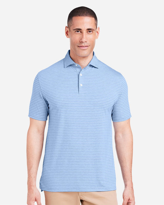 TASC Performance Inc Cloud Lightweight Polo Brookline Stripe - TM546Y