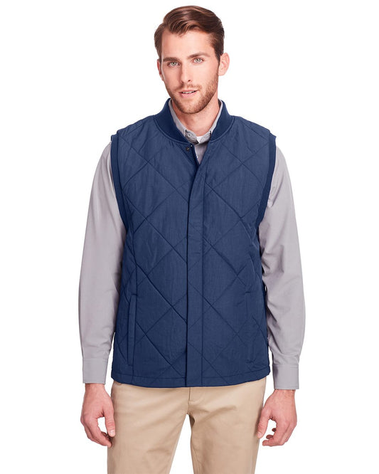 UltraClub Men's Dawson Quilted Hacking Vest - UC709