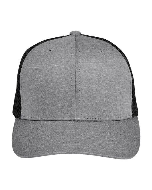 Team 365 Youth Zone Sonic Heather Trucker Cap - TT802Y