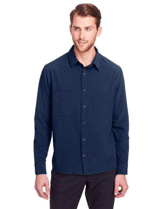 North End Men's Borough Stretch Performance Shirt - NE500