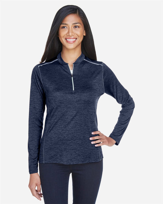 CORE365 Women's Kinetic Performance Quarter-Zip Pullover - CE401W