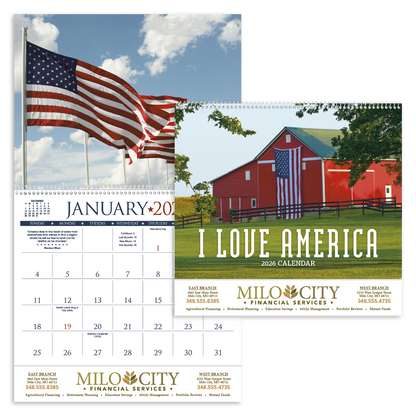 Triumph Calendars I Love America Calendar-1452