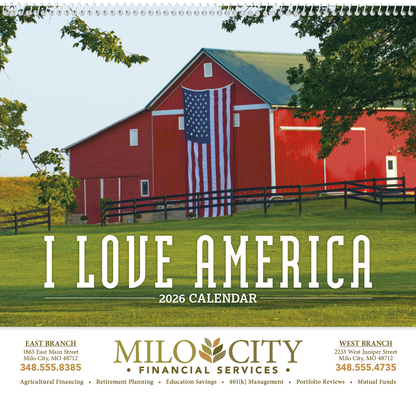 Triumph Calendars I Love America Calendar-1452