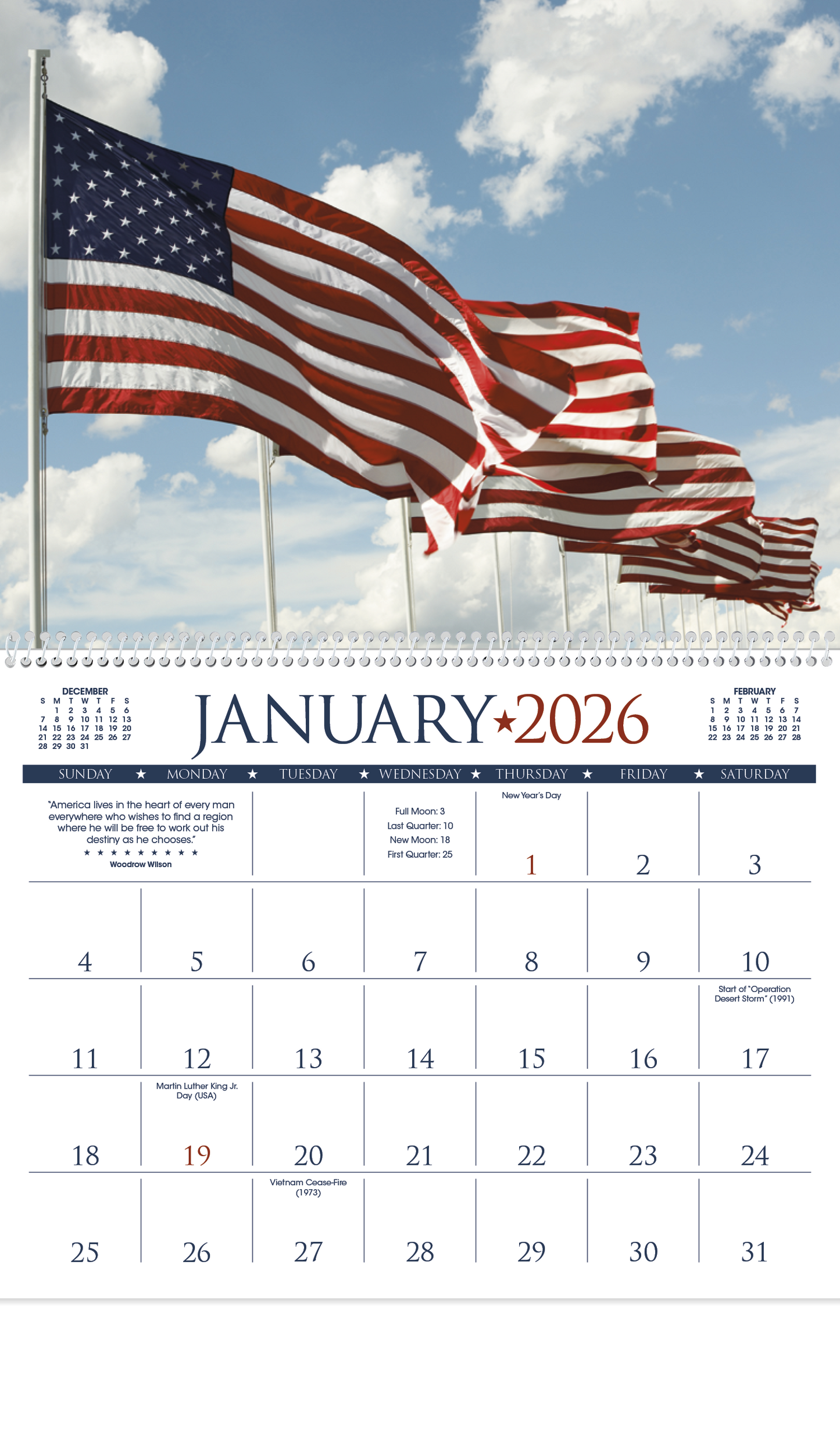 Triumph Calendars I Love America Calendar-1452