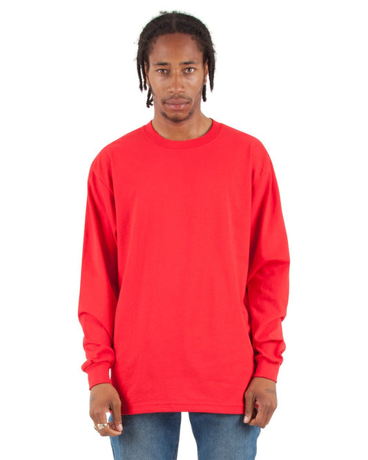 Shaka Wear Max Heavyweight Long Sleeve T-Shirt - SHMHLS